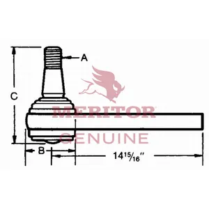 Meritor Ay Tor Rod End 741994 