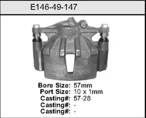 Bendix EXC CALIPER 444870 