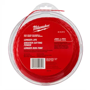 Milwaukee Electric Co. TRIMMER LINE 1283950 