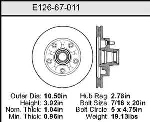 Bendix ROTOR 455082 