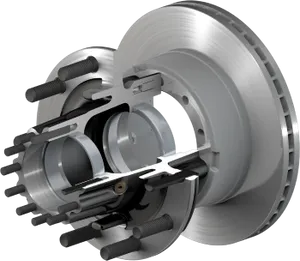 Conmet Iron Conventional Hub/Rotor L Drive Hub 473226 
