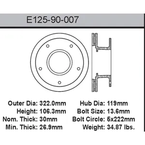 Bendix ROTOR 452080 