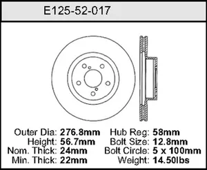 Bendix ROTOR 455282 