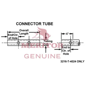 Meritor TUBE-ADAPTOR 741310 