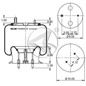 Automann Air Spring Roll 575128 
