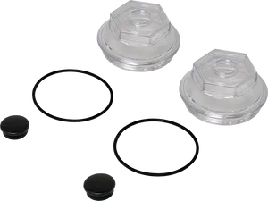 DEXTER AXLE Hubcap - Rear Drive Wheel 238122 