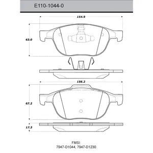 Bendix DISC PAD 441550 