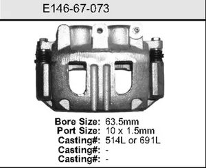 Bendix EXC CALIPER 443434 