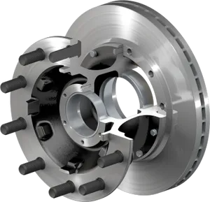 Conmet Iron Conventional Hub/Rotor F12 Front Hub 462470 