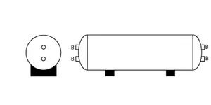 Tectran AIR TANK 386234 