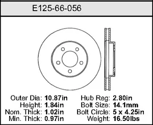 Bendix ROTOR 456056 