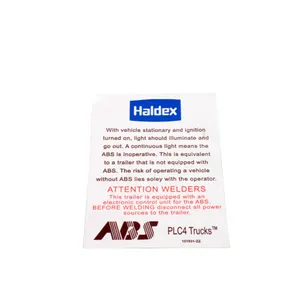 Haldex LABEL 674974 