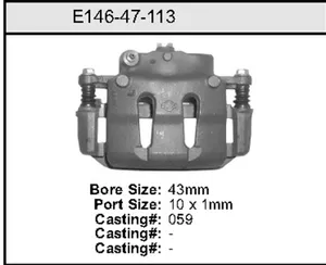 Bendix EXC CALIPER 458532 