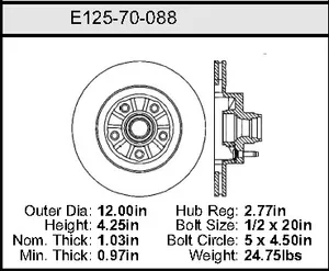 Bendix ROTOR 458064 