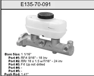 Bendix MASTER CYLINDER 460096 