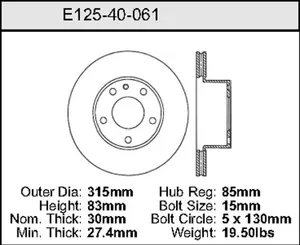 Bendix ROTOR 455596 