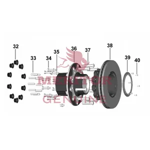 Meritor Ay Hub Rotor 725238 