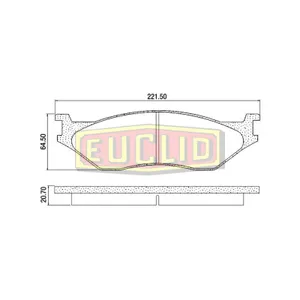 Meritor DISC PAD SET 760210 