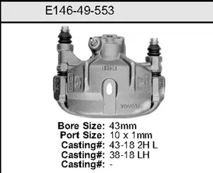 Bendix EXC CALIPER 460778 