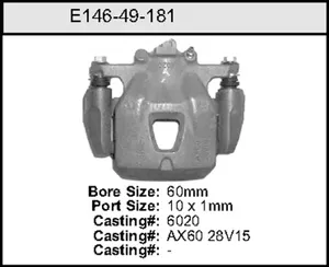 Bendix EXC CALIPER 442522 