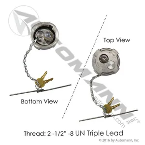 Automann Fuel Cap 2-1/2i 339652 