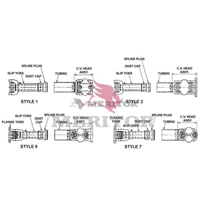 Meritor HRR909363-2600 1566202 