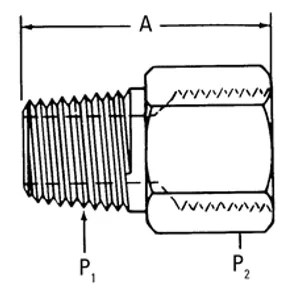 Eaton Adaptr NPTF/NPS 1177955 