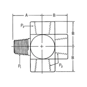 Eaton Adapter, NPTF/S 1174529 