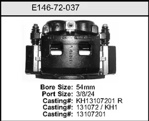Bendix EXC CALIPER 459896 