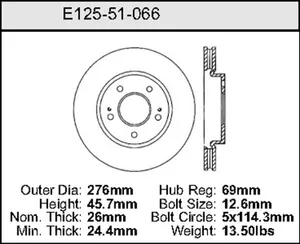 Bendix ROTOR 443202 