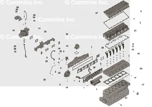 Cummins Upper Gasket 379794 