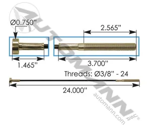 Automann CABLE AIR TANK 344112 