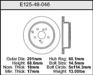 Bendix ROTOR 454980 