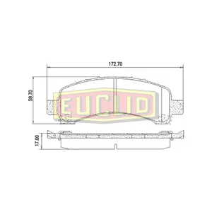 Meritor DISC PAD SET 757096 