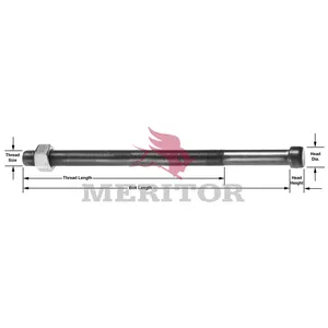 Meritor Spring Ctr Bolt 783636 