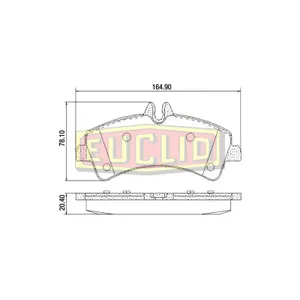 Meritor DISC PAD SET 768870 