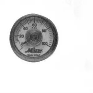 Milton Industries GAGE 0-100PSI 1 1291616 