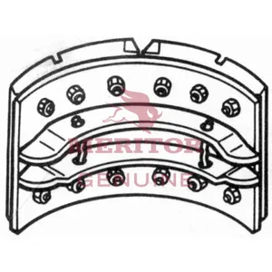 Meritor BRAKE SHOE 731690 
