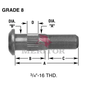 Meritor Stud/Rh 718750 