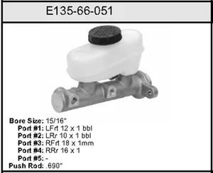 Bendix MASTER CYLINDER 444472 