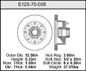 Bendix ROTOR 444214 