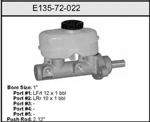 Bendix MASTER CYLINDER 446296 
