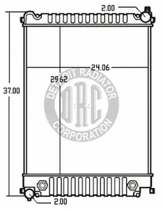 Detroit Radiator Freightliner 916194 