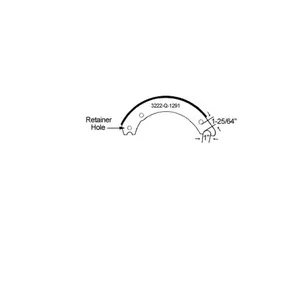Haldex BRK SHOE 675272 