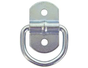 Buyers Products D-RING,1.5X1.25X.22 W/CLIP ZN,SPCL 468422 