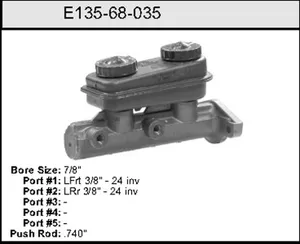 Bendix MASTER CYLINDER 460228 