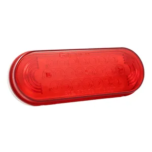 Grote Strobe - Emerg Ltg,Red,Supernova Oval Led Strobe 240570 