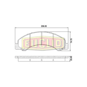 Meritor DISC PAD SET 759526 