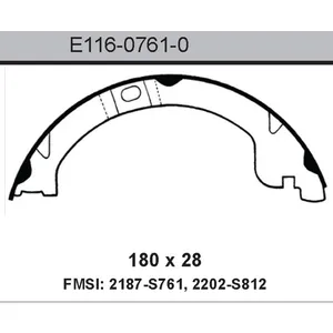 Bendix BRAKE SHOE 446786 