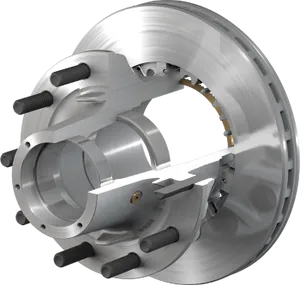 Conmet Aluminum Conventional Hub/Rotor TN Trailer Hub 469770 